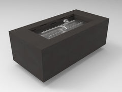 Fire Pits & Fire Tables HPC Fire Agni 60" Round Powder-Coated Steel Fire Pit with CSA Certified Insert