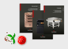 Gas Conveyor Oven-ITALFORNI Tunnel Stone Gas TSGAS Static Gas Stone Conveyor Oven