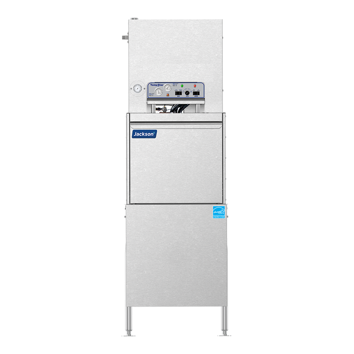 Commercial Dishwashers Jackson TempStar FL-VER Front-Load Ventless High Temperature Dishwasher with Energy Recovery, 41 Racks/Hr
