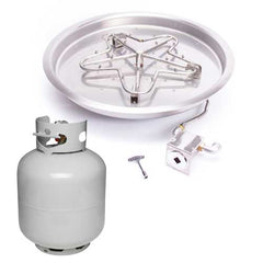 HPC Fire Round Bowl Fire Pit Inserts (13–43") with Ignition Options