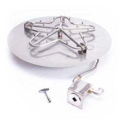 HPC Fire Round Flat Fire Pit Inserts - 8 to 54 in Sizes