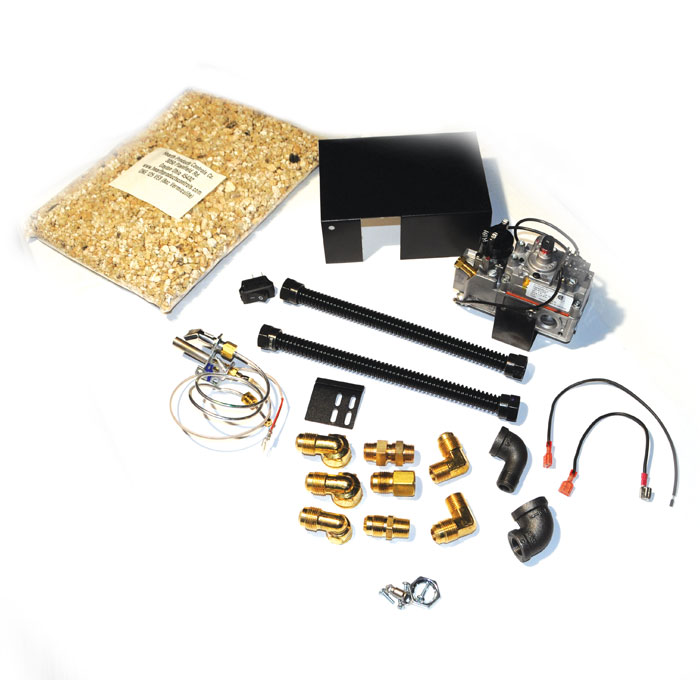 Fireplace Parts & Accessories HPC Fire UMVK-NP Universal Millivolt Valve Kit