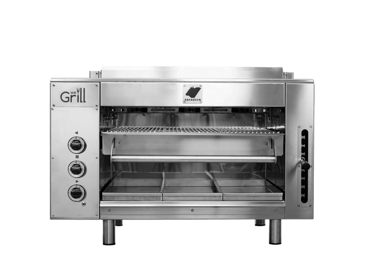 We Grill ABERDEEN-G Gas Overfire Broiler Aberdeen - 3 Infrared Burner