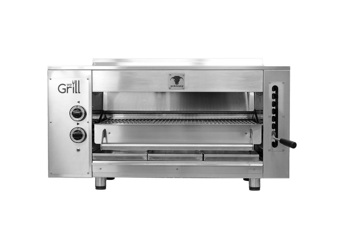 We Grill HEREFORD-G Gas Overfire Broiler - 2 Infrared Burners