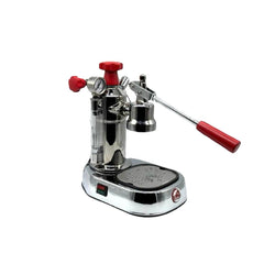la Pavoni Europiccola Lever Espresso Machine w/Gauge - Special Red - EPC-8SR