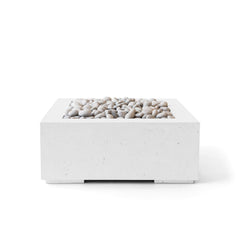 HPC Fire Alea 40" Lightweight Concrete Gas Fire Pit by Dekko