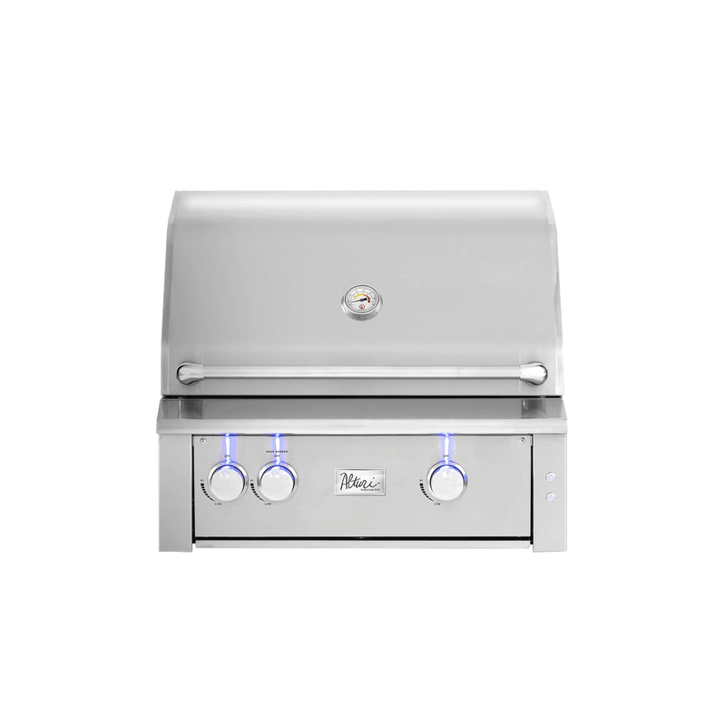 Built-In Gas Grills American Made Grills Alturi 30" Built-In Gas Grill, Natural Gas or Propane, ALT30T