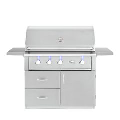 Freestanding Gas Grills American Made Grills Alturi 42" Freestanding Gas Grill, Natural Gas or Propane, CART-ALT42 + ALT42T