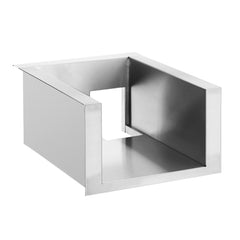 Grill Parts & Accessories American Made Grills Double Side Burner Liner, Double-Lined #304 Stainless, for Combustible Islands, GL-ASB2