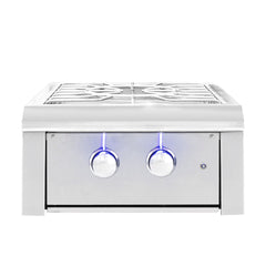 Outdoor Kitchen Appliance Modules American Made Grills Alturi Built-In Power Burner, Dual Ring, LED Lighting, ALTPB2