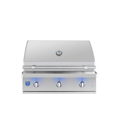 Built-In Gas Grills American Made Grills Atlas 36" Built-In Gas Grill, 54,000 BTU, Natural Gas or Propane, ATS36-B