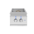 Outdoor Kitchen Appliance Modules American Made Grills Atlas Built-In Double Side Burner, LED Lighting, Lid, ATSSB2