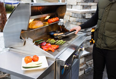 Built-In Gas Grills American Made Grills Atlas 36" Built-In Gas Grill, 54,000 BTU, Natural Gas or Propane, ATS36-B