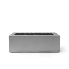 HPC Fire Avera 60" Lightweight Concrete Gas Fire Pit by Dekko