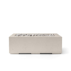 HPC Fire Avera 60" Lightweight Concrete Gas Fire Pit by Dekko
