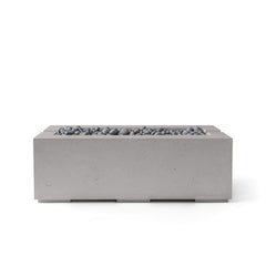 HPC Fire Avera 60" Lightweight Concrete Gas Fire Pit by Dekko