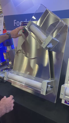 Dough Rollers / Sheeters-AMPTO LAM040 Pizza & Bread Dough Sheeter (2 Rollers) 16"