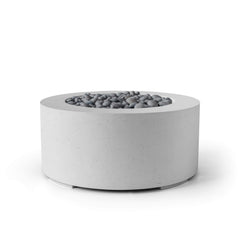 HPC Fire Belmont Lightweight Concrete Gas Fire Pit by Dekko