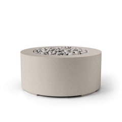 HPC Fire Belmont Lightweight Concrete Gas Fire Pit by Dekko