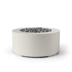 HPC Fire Belmont Lightweight Concrete Gas Fire Pit by Dekko