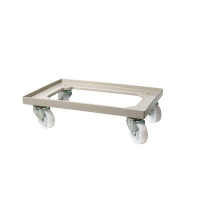 Dough Box Dolly Ampto Cart for Pizza Dough Boxes, 15.75 x 23.62 In. (60 x 40 cm), CA6040