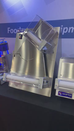 Dough Rollers / Sheeters-AMPTO LAM040 Pizza & Bread Dough Sheeter (2 Rollers) 16"