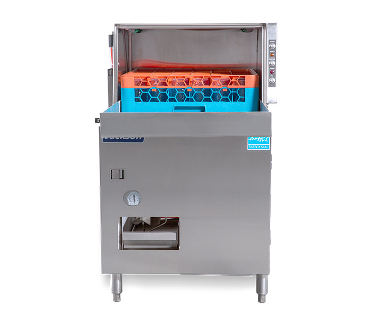 Commercial Dishwashers Jackson Delta 5-E Chemical Sanitizing Glasswasher & Dishwasher, 115V, 1,404 Glasses/Hr
