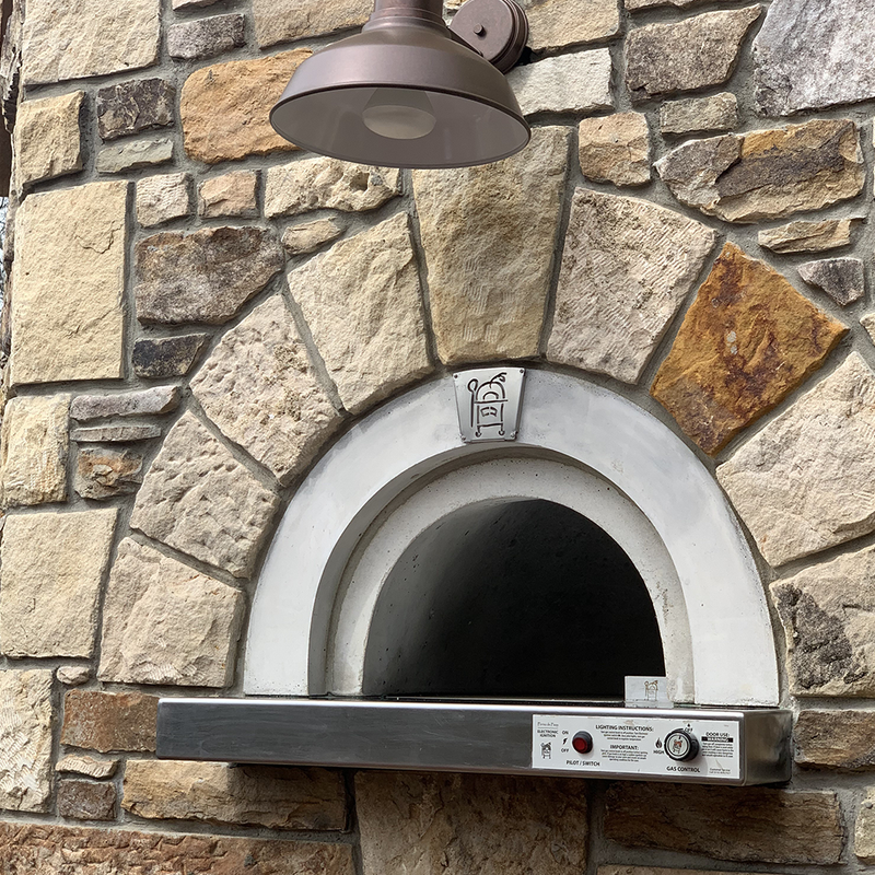 Outdoor Pizza Ovens & Accessories HPC Forno de Pizza Di Napoli Series Ready-to-Finish Gas and Wood Pizza Oven