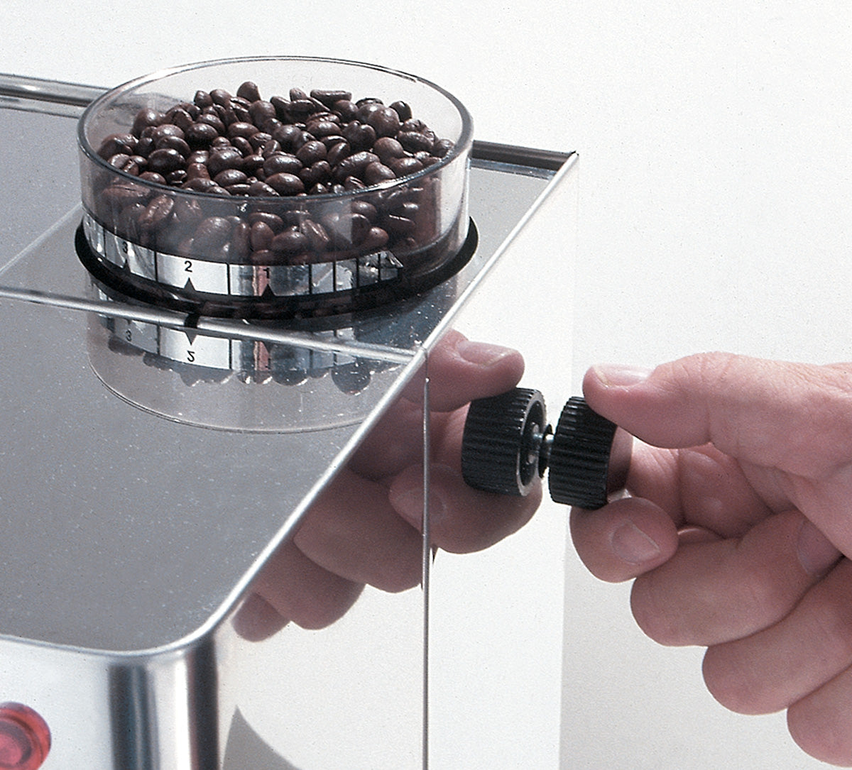 La Pavoni Domus Bar DMB Semi-Automatic Espresso Machine with Built-In Grinder