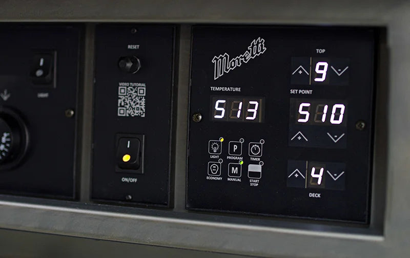 MORETTI FORNI NEAPOLIS 9 Electric Pizza Oven with Proofer, 9x13"