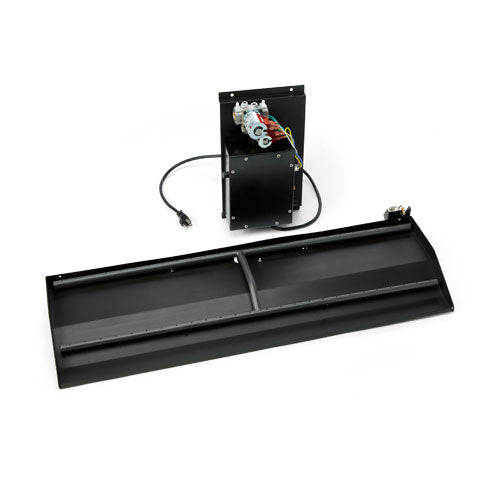 HPC Fire Dual Step Outdoor Gas Fireplace H-Burner, 36" or 42" Fireplaces