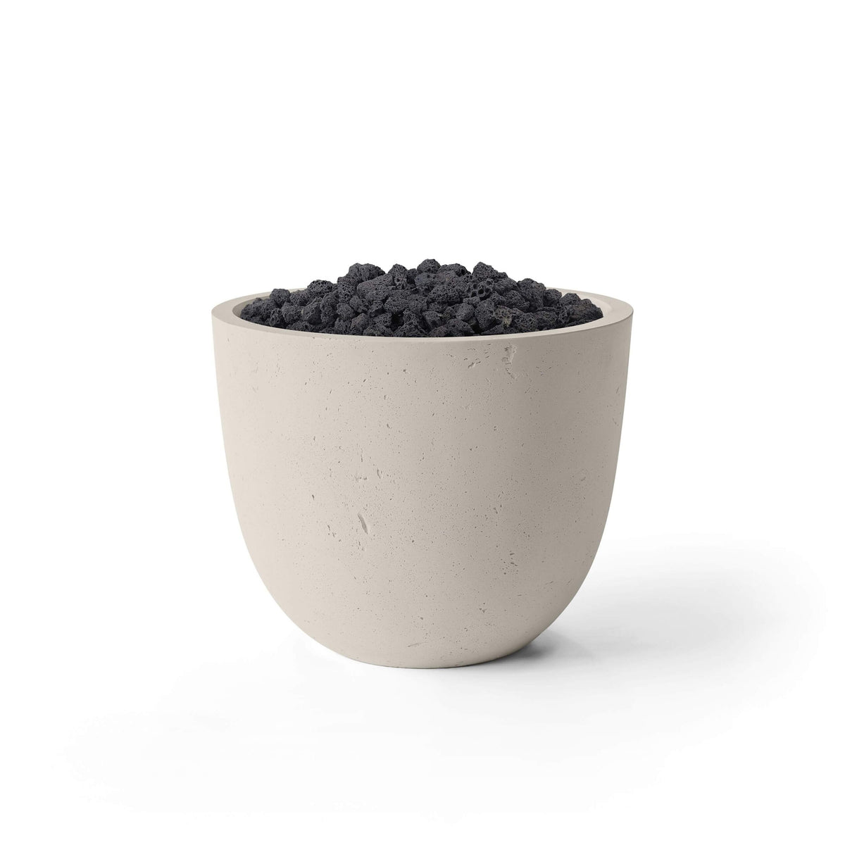 HPC Fire Element Lightweight Concrete Gas Fire Pit by Dekko