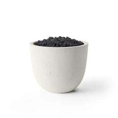 HPC Fire Element Lightweight Concrete Gas Fire Pit by Dekko