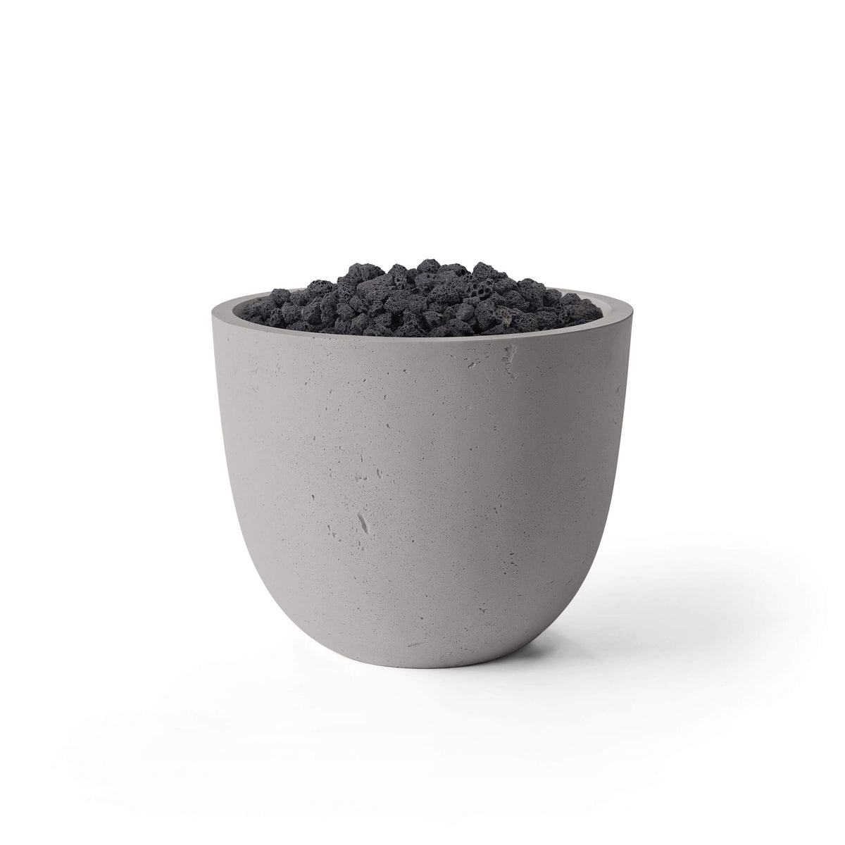 HPC Fire Element Lightweight Concrete Gas Fire Pit by Dekko