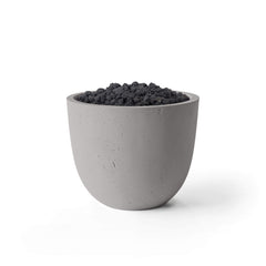 HPC Fire Element Lightweight Concrete Gas Fire Pit by Dekko