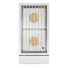 Outdoor Kitchen Appliance Modules American Made Grills Encore Built-In Double Side Burner, LED Lighting, Lid, ENCSB2