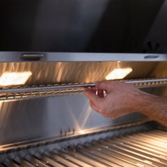 Built-In Gas Grills American Made Grills Encore 54" Built-In Hybrid Grill, 160,000 BTU, Natural Gas or Propane, ENC54