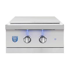 Outdoor Kitchen Appliance Modules American Made Grills Encore Built-In Power Burner, 60,000 BTU, Dual Ring, LED Lighting, ENCPB2