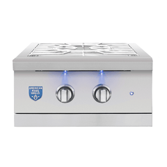 Outdoor Kitchen Appliance Modules American Made Grills Encore Built-In Power Burner, 60,000 BTU, Dual Ring, LED Lighting, ENCPB2