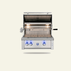 Built-In Gas Grills American Made Grills Estate 30" Built-In Gas Grill, 64,000 BTU, Natural Gas or Propane, EST30