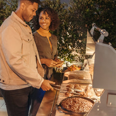 Built-In Gas Grills American Made Grills Estate 30" Built-In Gas Grill, 64,000 BTU, Natural Gas or Propane, EST30