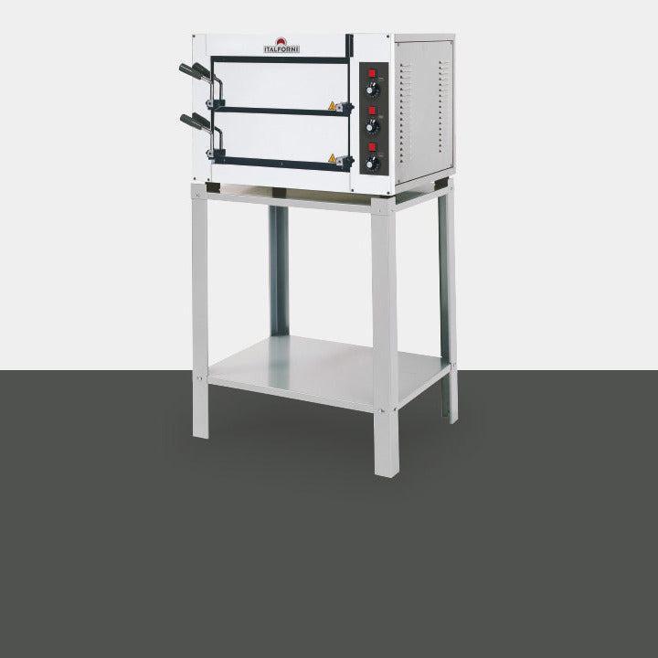 Electric Pizza & Pastry Oven-ITALFORNI FAST 50 Electric Pizza & Pastry Oven, 2-Chamber 450°C