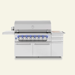 Freestanding Gas Grills American Made Grills Muscle 54" Freestanding Hybrid Grill, 160,000 BTU, Natural Gas or Propane, MUSFS54