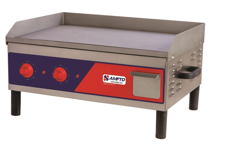AMPTO GR3E Electric Countertop Griddle 25"
