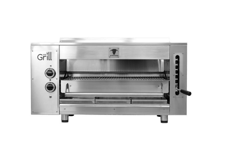 Gas Overfire Broiler-We Grill HEREFORD-G Gas Overfire Broiler - 2 Infrared Burners