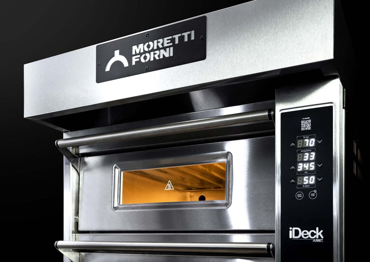 MORETTI FORNI ID-M 72.72 iDeck Electric Pizza Oven, 1 Deck
