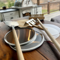 Outdoor Pizza Ovens & Accessories HPC Forno de Pizza Oven Accessory Kit with Peels, Brush, Holder, Pans and Dough Sheets