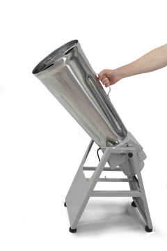 Commercial Blender Ampto Tilting Food Blender, 6.6 Gal (25 L), 1.5 HP, Stainless Steel, 120V, LQB-25