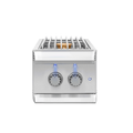 Outdoor Kitchen Appliance Modules American Made Grills Muscle Built-In Double Side Burner, LED Lighting, Lid, MUSSB2