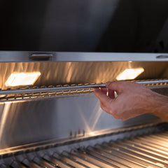 Built-In Gas Grills American Made Grills Muscle 36" Built-In Hybrid Grill, 100,000 BTU, Natural Gas or Propane, MUS36